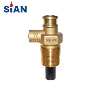 SIAN D21 LPG Cylindre Valves compactes à fermeture autonome 25E Propane Tank Control Snap-On Valve