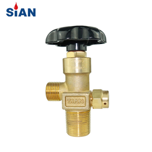 CGA320B CO2 Cylindre Axial Type Valve Laiton De Chine Valve Usine Ningbo Fuhua SiAN Marque