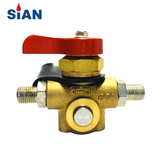QF-T3H GNC Cylindre Vanne Vanne À Gaz En Laiton Chine Ningbo FUHUA Valve Usine SIAN Marque